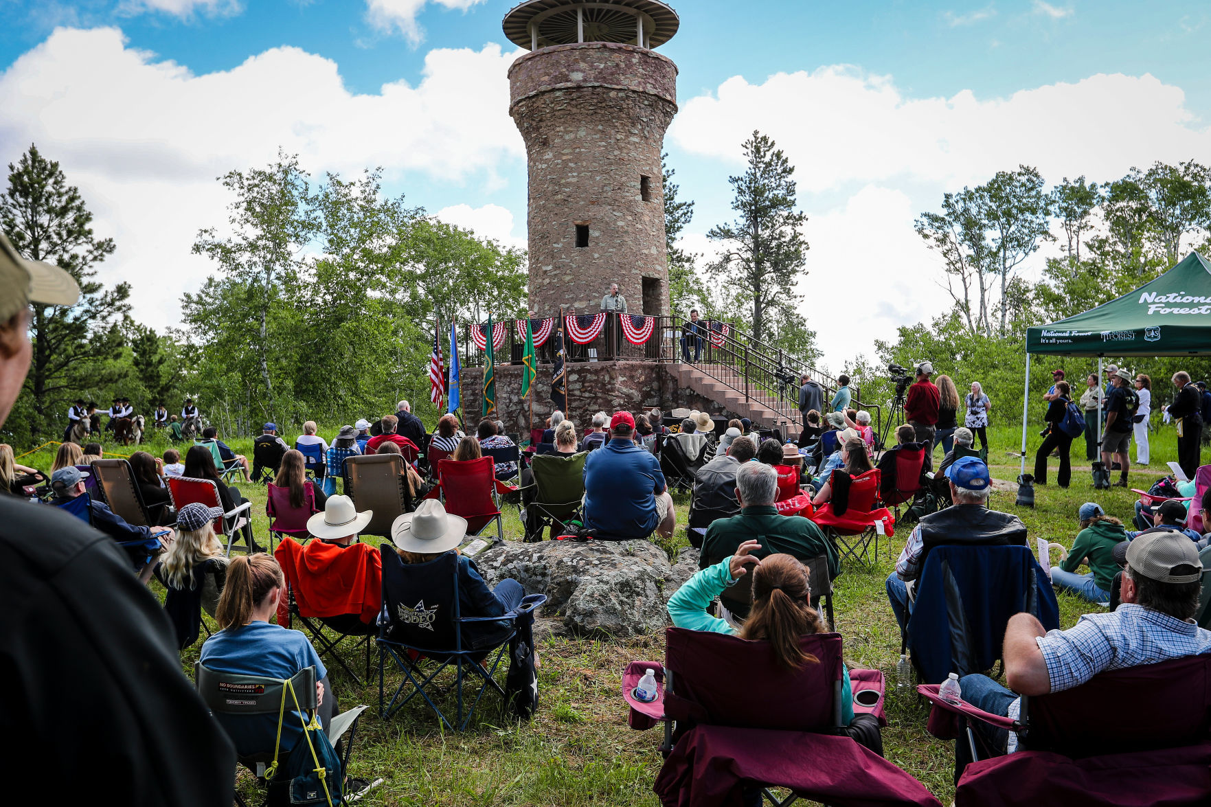 Rededication of the Mt. Roosevelt Friendship Tower